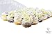 Chefible 24 Mini Cupcake Container - Set of 5 | Plastic Dome Cupcake Box, Mini Cupcakes, Disposable, Durable, Strong Latch, Stackable…