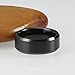 iTungsten 6mm 8mm Black Tungsten Carbide Rings for Men Women Wedding Bands Matte Finish Beveled Edges Comfort Fit