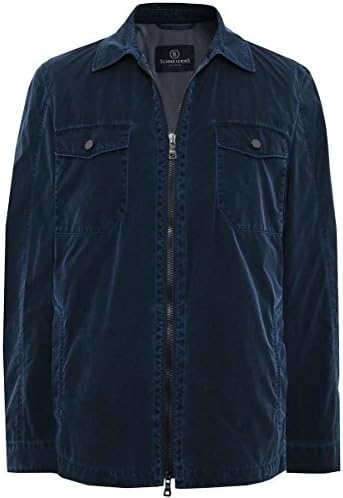 Schneiders Men's Garment Washed Limpo Jacket Navy US 44