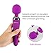 Multi-Speed Wand Massager Rechargeable for Women Cordless Electric Handheld Body with 10 Modes