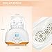 [2018 UPGRADED]Baby Bottle Warmer, Bottle Sterilizer & Smart Thermostat 4-in-1 with Fast Transit Heat, Real Time Temperature LCD Monitor and Precise Temperature Control, fit most brands baby bottles
