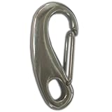 Marine Snap Hook Egg Type for Boats 4´´ - Stainless Steel - Five Oceans