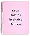 ban.do Pink Rough Draft Large Spiral Notebook with Saying, 11