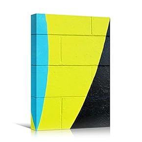 signwin Canvas Wall Art Geometrical Patterns Abstract Colorful...