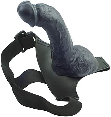 Perfect Size 9.45 Inches Adjustable Leather Pants Mǎssager Real Penǐs Replica Gives You a Skin-Like Feeling Women-Real Feel Happy Toy Easy to Clean