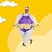 Anself Funny Inflatable Costume Blow Up Inflatable Suit