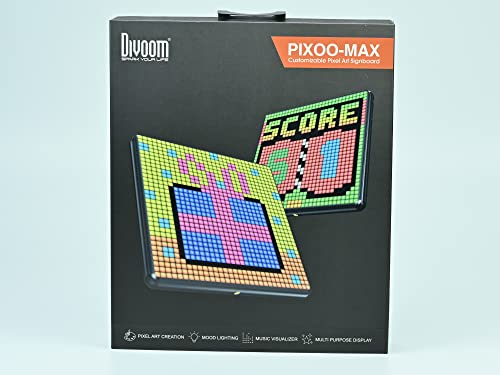 thumbnail interactive-video image 1 of Divoom Pixoo Max With 32 X 32 Pixel Art Programmable LED Display | 1 – Official Store 1 of 1