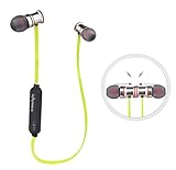 Bluetooth Headphones,Esonstyle In-ear Wireless Magnetic Eearphone Bluetooth Stereo Eearbud Noise Cancelling Headsets Running / Exercise / Sports Earbuds with Mic