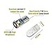 iBrightstar Newest Extremely Bright Wedge T10 168 194 LED Bulbs For Car Interior Dome Map Door Courtesy License Plate Lights,Xenon Whitethumb 2
