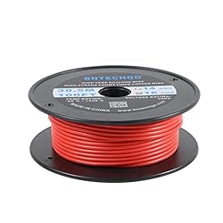 BNTECHGO 16 Gauge Silicone wire spool 100 ft Red