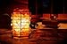 HemingWeigh Himalayan Salt Chips, Lamp in Metal Cylinder Electric Wire & Bulb Included (6 inc)