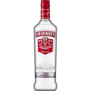 70cl Smirnoff Red Label Vodka (Case of 6): Amazon.co.uk