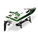 FeiLun FT009 2.4G 4CH High Speed Racing Flipped RC Boat Electric Remote Control Speedboat Water Cooling Motor System 35KMH - Green