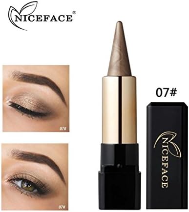 Whgo Beauty Waterproof Eyeliner Cream Eye Liner Pen Pencil Eye Shadow Gel Big Smokey Eyes Shimmer Makeup (6.8cmX2cm, G)