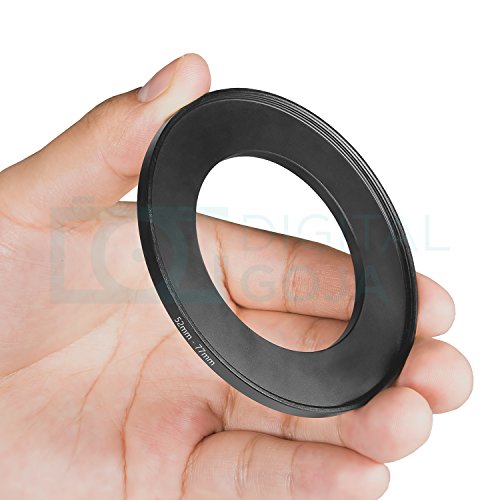 Altura Photo 52-77MM Step-Up Ring Adapter (52MM Lens to 77MM Filter or Accessory) + Premium MagicFiber Cleaning Cloth - Thumbnail 5