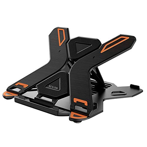 Besign Adjustable Laptop Stand, Ergonomic Riser Notebook Computer Holder Stand Compatible with MacBook Air Pro, Dell XPS, HP, Lenovo More 10-17″ Laptops