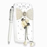 [Aftermarket Product] Deluxe Clear Bling Bowtie Protective Back Rear Case Cover+Ball Pen Stylus+Screen Protector For Samsung i9300 Galaxy S3 Sprint L710 Verizon I535 T-Mobile T999 att I747