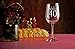 C M Fabulous and 40 Birthday Wine Glass - 40th Birthday Gift for Men and Women - 19 oz