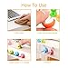 Cute Cable Clips Desktop Color(8 Pack),Cord Holder Organizer,Wire Holder for Nightstand,Table,Desk,Wall,Car,Computer,Phone Charging Cable,USB Cable,Mouse,Headphone,Office,Cubicle,Nightstand,ect.