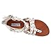 SheSole Women's Dress Flat Gladiator Sandals Strappy Back Zip Thong Beach Shoes