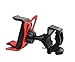 SLLIGHIT Universal Bicycle Accessories Stroller Phone Holder, Adjustable Silicone Handlebar Rack for iPhone X/ 8 Plus / 7 Plus /6 Plus, Galaxy S9 S7 Holds Phones Up to 3.5″ Wide Bike Phone Mountthumb 4