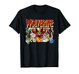 Marvel X-Men Retro Wolverine 90s T-Shirt