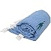 Open Road Goods Yoga Blanket - Thick Mexican Thunderbird Blanket - Handmade and Made for Yoga! (Sky Blue)