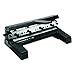 Swingline 3 Hole Punch Heavy Duty, 40 Sheet Capacity Three Hole Puncher 3 Ring, Adjustable 2-4 Hole Paper Punch, Black (74450)