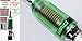 Sirio P5000 PL Green LED 10m & CB Mobile Antenna - Light Up when Transmit