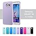 Technext020 Galaxy S6 Lavender Case - Slim Fit Silicone Protective Back Cover