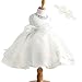 Baby Girl Dress Christening Baptism Gowns Sequined Formal Dress