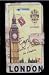 Brown Vintage Retro London England Wallet Style Flip case with Big Ben Clock Tower Design For Apple iPhone 4S / 4 (AT&T, Verizon, Sprint)