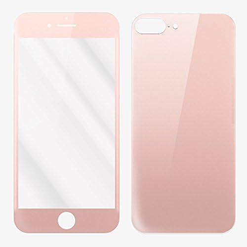 ReVolt Torpedo - Tempered Glass Front & Back Screen Protector for Apple iPhone 7 Plus - Rose Gold