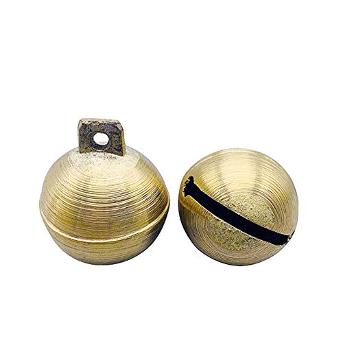 Nicedeal Pets Copper Bell Cow Horse Sheep Dog Grazing Copper Bells Cattle Farm Animal Super Loud Brass Bell Decorations Small 1 Pc