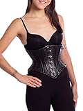 Orchard Corset CS-201 Underbust Leather Steel-boned