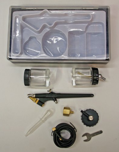 Artist s best 15-50psl professional air brush kit with …