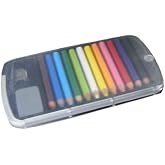 BC USA Japanese Mini Colored Pencils in Case with Eraser and Sharpener