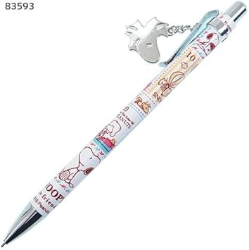 Amazon スヌーピー シャープペン マスコットチャーム付きシャープペンシル ピーナッツ 切手 593 シャープペン 文房具 オフィス用品