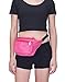 HDE Fanny Pack [80's Style] Waist Pack Outdoor Travel Crossbody Hip Bag (Pink)