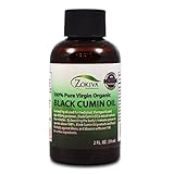 Black Cumin Seed Oil 100% Pure, Cold Pressed, Virgin Organic Nigella Sativa 2oz