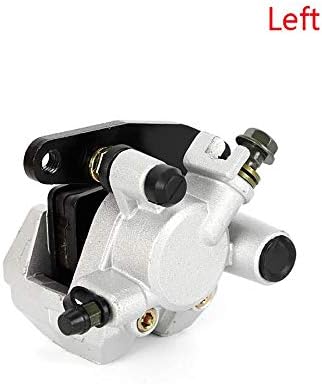 BINODA Motorcycle Front Brake Caliper Set For Yamaha Grizzly 660 2002-2008 YFM660 KODIAK 400 1999-2006 KODIAK 450 2003-2006 With Pads, (Color : Left)