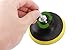 Drill Buffer, Mothers Mag and Aluminum Polish, Car polishing Wax Buffing Polishing Pad Kits-7PCS 4 inch Sponge and Woolen Polishing Pads