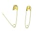 Golden Safety Pin Set of 110,Saree Pin Set,Safety Pins,Safety Pins - Large Safety Pins for Garment Repair, Quilting, Jewelry Making