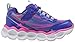 Skechers Kids Girls' S Lights-Lumos Sneaker, Blue/Multi, 10 M US Toddler