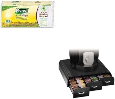 KITEMSTRY01BLKMRC6506 - Value Kit - Ems Mind Reader Llc Anchor K-Cup Coffee Organizer (EMSTRY01BLK) and Marcal 100% Premium Recycled Luncheon Napkins (MRC6506)