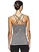HEAD Women's Valiant Racerback Workout Tank Top w/Built in Shelf Sports Bra