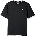 Champion Men's Vapor T-Shirt, Black, L