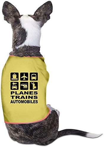 Planes Trains & Automobiles Give All Transport A Try To Get You There On Time Pet Tee Shirt Yellow