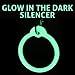 GoTags Dog Tag Silencers, Glow in The Dark Silencer to Quiet Noisy Pet Tags