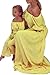 YMING Mother Me Chiffon Maxi Grow Empire Waist Chiffon Dress Mom,Yellow,S